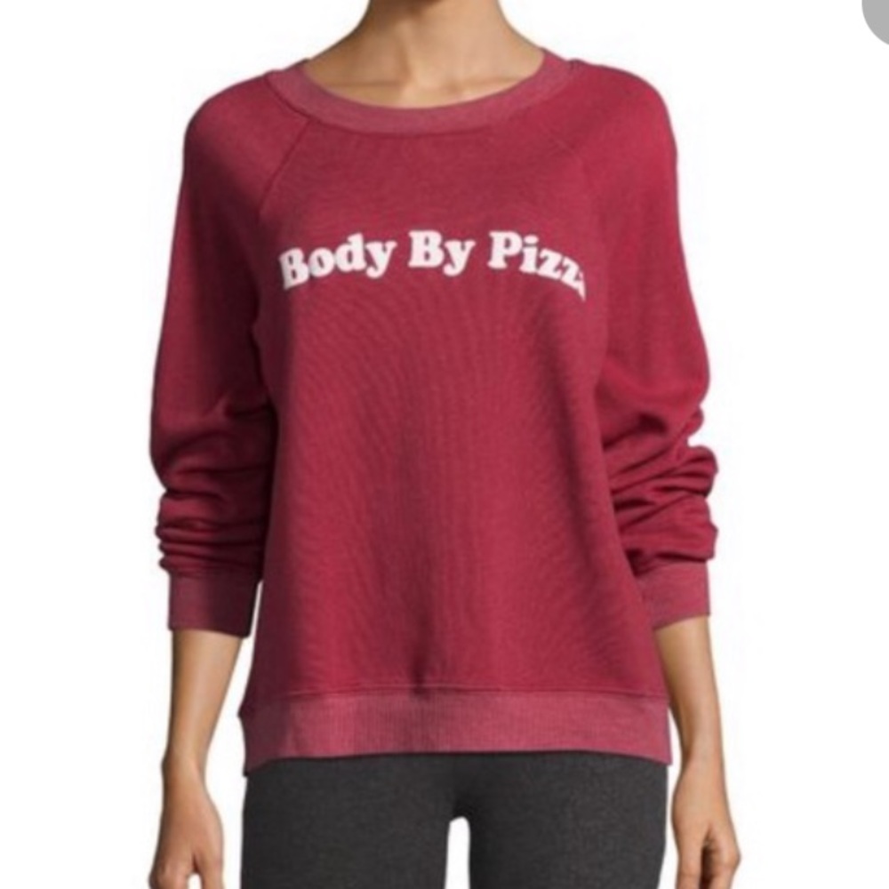 Wild fox red sweater